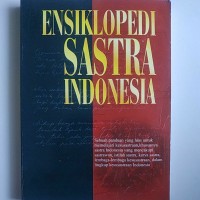 Image of Ensiklopedia sastra indonesia jilid - 2 (m-z)